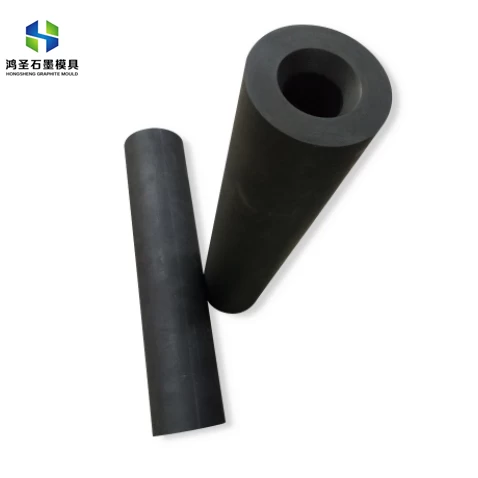 Hongsheng Factory Supply Customized Size Graphite Tube Pipe High Density Synthetic Graphite
