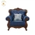 Import Hongshun Factory Direct Living Room Sofas with Solid Wood Italian Leather Sofa Set from China