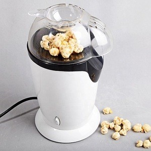 Hot Air Popcorn Popper Maker Machine With Butter Melting Container Home Electric No Oil Popcorn Maker