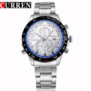 Hot CURREN Watches Men Luxury Brand 8149 Clock Reloj relogio Masculino Military Quartz Watch full Stainless Steel Men Wristwatch