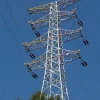 Hot-dip-galvanized distribution angle steel electric pole cross arm transmission line
