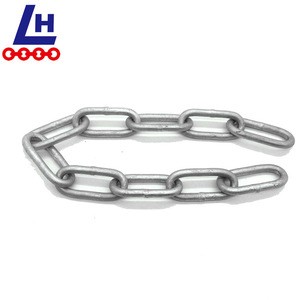 Hot Dip Galvanized Hardware DIN763 Long Link Chain