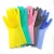 Hot Household Silicone Rubber Dish Washing Gloves Reusable Heat Resistant For Cleaning