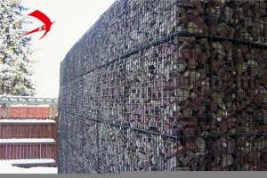Hot sale 4.0mm 2x1x0.5m 50x100mm galvanized welded gabion box/gabion cages/welded wire mesh gabion by ISO factory