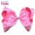 Import Hot Sale Cartoon Pattern Grosgrain Hair Bows With Clip Bowknot Metal Barrette For Kids from China