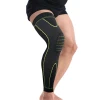 Hot Sale Elastic Sports Lengthen Calf Sleeves Breathable Warm Compression Knee Leg Pads Brace
