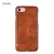 Import Hot Sale Elegent Handcrafted Ultra Slim Leather Back Case Cover With ID Credit Card Slot Holder For iPhone 7 Plus from China