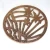Import Hot sale good quality customize colors Metal Heart Shape Trivet for heat resistant from India