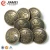 Import Hot Sale manufacturer custom military uniform metal buttons for clothing from China