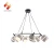 Import Hot sale modern iron acrylic LED 8*7W  3000K chandelier from China