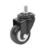 Hot sales Factory Direct Black Caster Wheels Trolley Casters and wheels caster wheel  Swivel Plate Locking