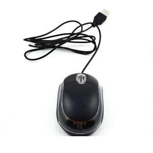 Hot Sell Mini Optical Wired Mouse Laptop Desktop Multi Colors USB Mouse