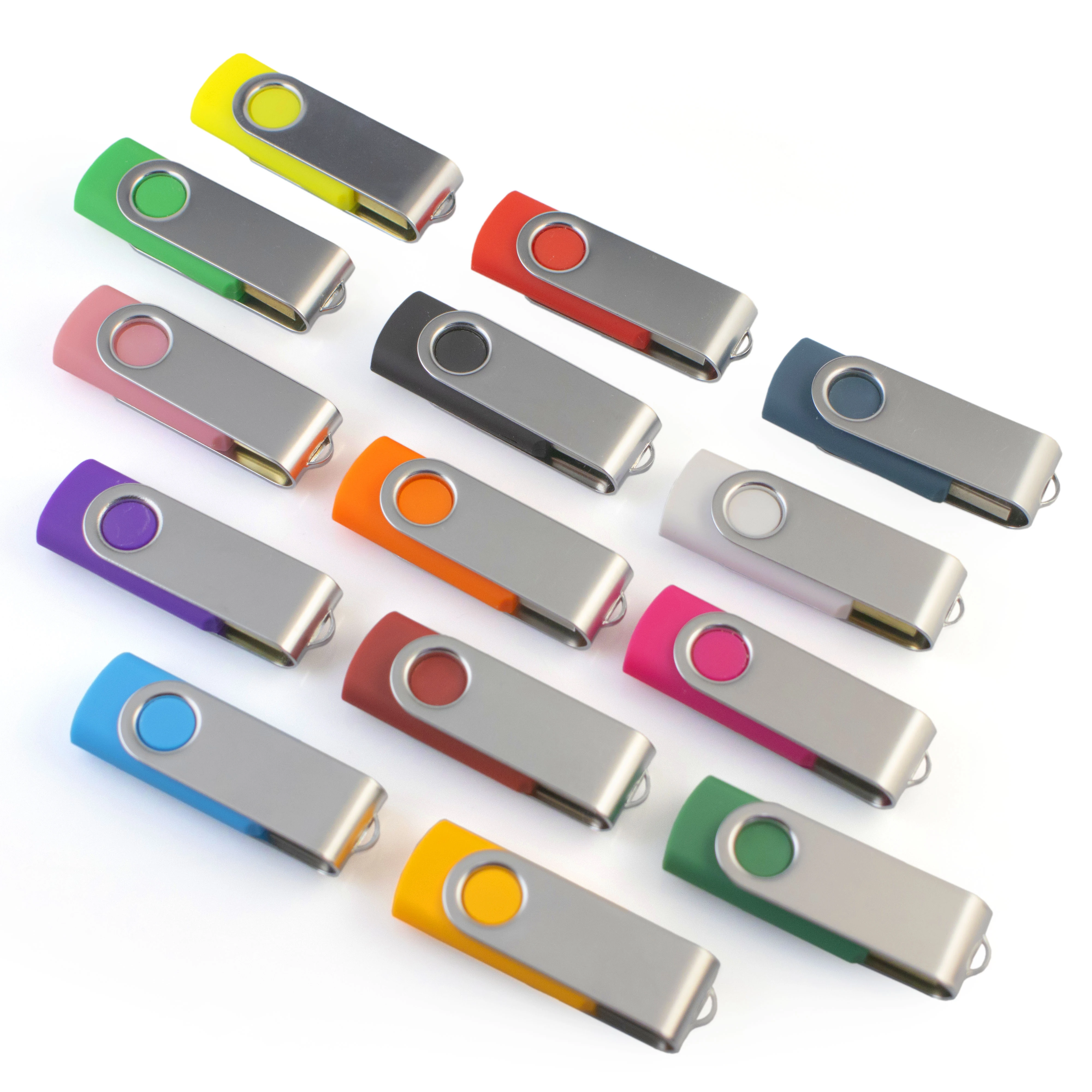 Hot sell  Products Dispositivo de almacenamiento Usbusb Flash Memory Stick Top Quality Twister Metal USB