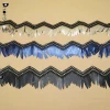 Hot sell shining tassel sequin lace trim
