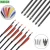 Import hot selling archery broadhead, blazer fletching, bright colorful carbon arrows from China