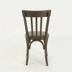 Hot selling Classic Design hand carved Factory Supply solid oak wood Dining Chair/Restaurant use armless chair