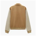 Hot Selling Custom Mens Winter Bomber Jacket Casual Windbreaker with Hooded Canvas Fabric and Custom Logo down Material
