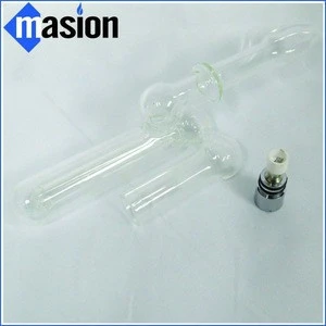 Hot Selling Glass Water Pipe Smoking Glass Pipe Wax Vaporizer Pen, Glass Water Pipe