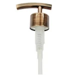 Hot selling mason jar Zinc alloy nozzle soap dispenser pump