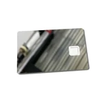 Hot Selling Mirror Gold Sliver Fast Shipping Blank Metal Card 4442/4428 Chip Metal Credit Cards