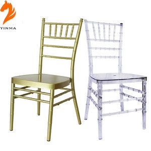 Hotel furniture metal chairs chiavari on sale