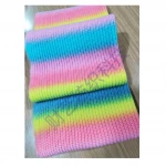 Houndstooth Dyed Fabric Wool 2/28 Cotton Yarn Waste