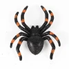HUAYU High Quality Halloween Party Decoration Plastic Mini Dusting Spider For Wholesale