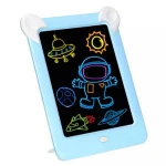 Huiye new arrival educational plastic magic writing board drawing  led light drawing board