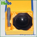 [HUTO AGATE MORTLE PESTLES] Porcelain and agate mortar and pestle