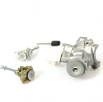 ignition starter switch with door locks , 05-10 Toyota Hilux Vigo KUN26 7th gen Pair door lock cylinder set key