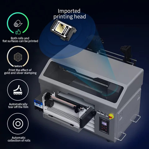 Buy Impressora Uv Printer A3 A1 Roll To Roll Uv Dtf Sticker Printer ...