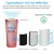 Import IMUNSEN M-003R Portable Air Purifier Real Cypress Filter H13 True Hepa Filter Led Light Ozone Free Car Air Purifier from South Korea