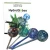 Indoor Outdoor Decorative Garden Irrigation System Aqua Glass Watering Globes Bulbs Stakes with a Plastic Tube for No More Mess