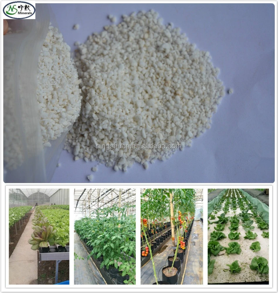 Indoor Plants Growing media Perlite substrate for Hydroponic Aquaponic