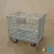 Import Industrial rolling metal storage cage wire mesh container for wearhouse from China
