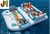 Import Inflatable island floats, Swimming Inflatable floating raft for party from China