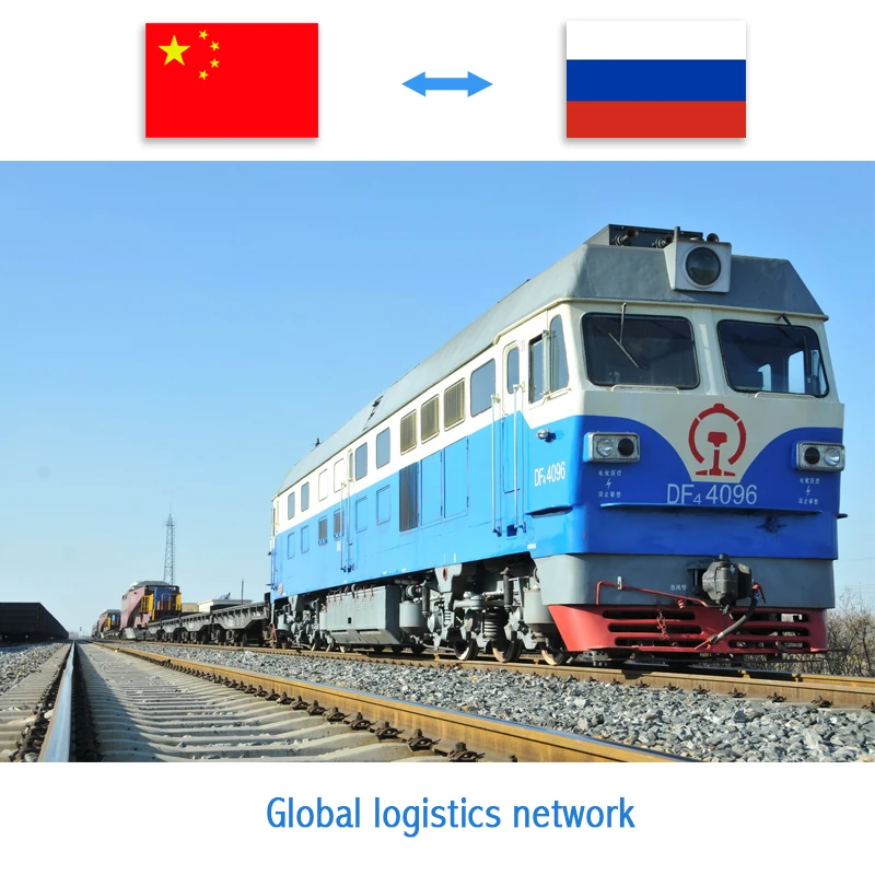 International express delivery tincluding customs clearance service battery road transport shipping from china to russia