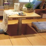 Japan electric lift furniture parts adjustable height table legs aluminum brackets table bases for glass top