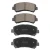 Import Japanese cars auto parts Front Axle car break pads brake pad D1338 D1060-9N00A for NISSAN from China