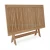 Import Java Rectangular Folding Table Outdoor Wooden Teak Garden  Furniture from Indonesia