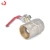 Import JD-4087 General dn10 spring lever  ball valve water control from China