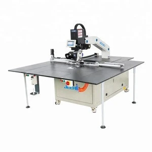 jeehe overlock automatic cutting industrial sewing machine