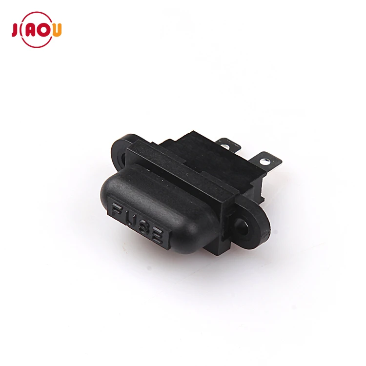 JIAOU auto  standard blade Fuse Holder Box with Cover
