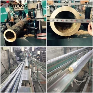 JINTONG Factory Price Brass / Copper / Bronze Tube Pipe Horizontal Continuous Casting Machine