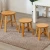 Import Jiudai hot sale eco-friendly chinese 4 legged round stool wood stool chair ottoman from China