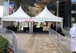 JUMEI Aluminum Canpony Pagoda  5x5 Waterproof  Trade show Tent Gazebo