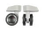 Import JX9116 2A ball bearing accessories thicker PP nylon bag luggage casters wheels from China