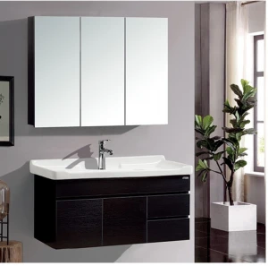 Kabinet bilik mandi china cheap waterproof bath furniture PVC bathroom cabinet bathroom vanity cabinets