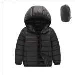Kids Girls Boys White Duck Down Jacket 90% Winter Warm Ultra Light Children Jacket