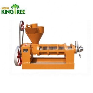 KingTree Oil Cold Presser Machine for Soybean rapeseed canola peanut walnut maize germ rice bran teaseed sunflower seed
